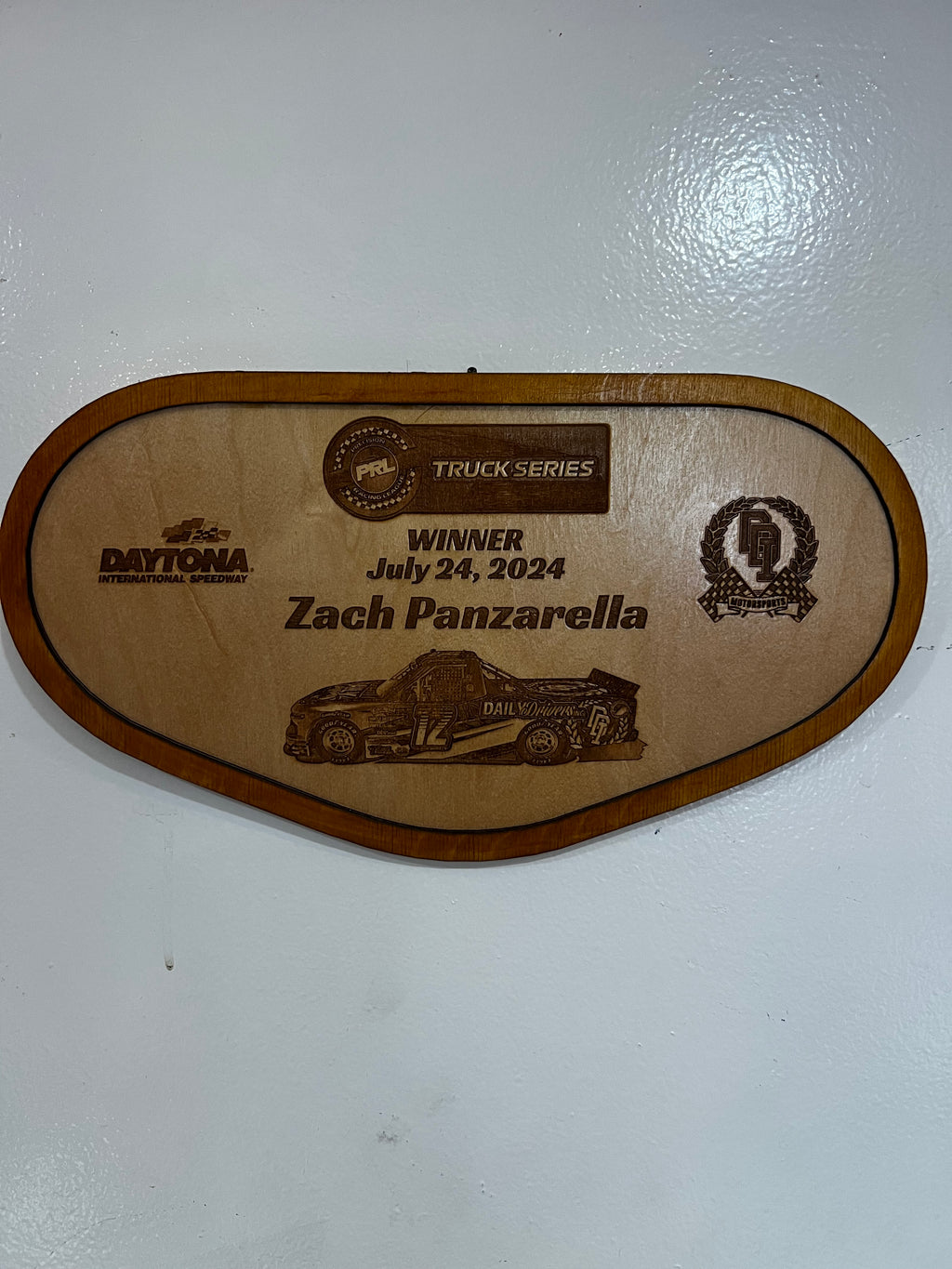 Track Trophies – Custom Wooden Race Plaques