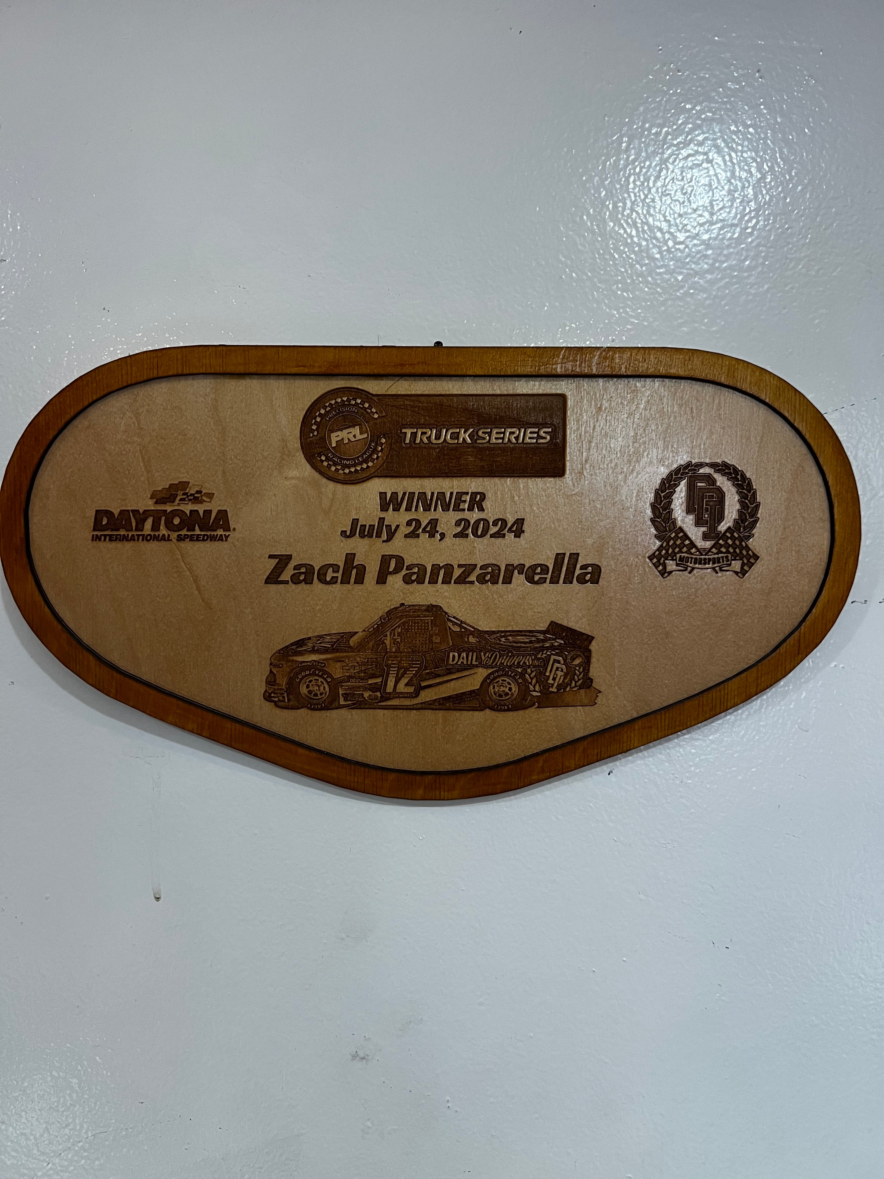 Track Trophies – Custom Wooden Race Plaques